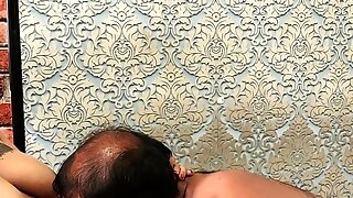 Old man fuck Teen big boobs Indian Bahu old man and Bahu hardcore sex