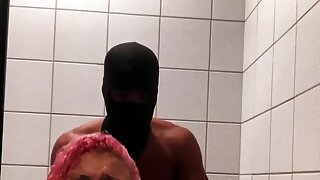 Michikomalandro Sucks BBC then Gets Anal Fucked in the shower part 1