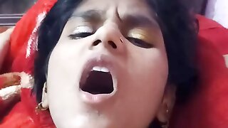 Fucking Desi step mom at home alone with his husband not at home