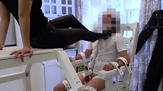 Slave Femdom Handjob