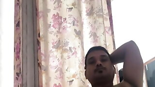 Desi hot top take shower with big panis