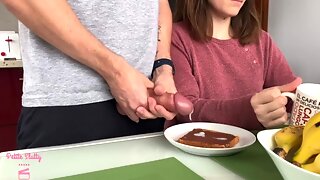 Cumshot Compilation On Food