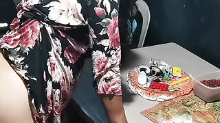 Cute Indian bhabhi and dever fucking after a long time she was a newlywed housewife sucking cock in her mouth and close-up