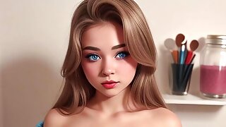 Natural Big Tits, 3d Teen, Cute Girl, 3d Animation, Beauty Teen, 3d Sex, Flashing