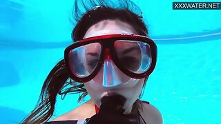 Big Tits Underwater