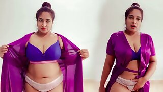 Desi Big Boobs Horny Arya Bhabhi Masturbation