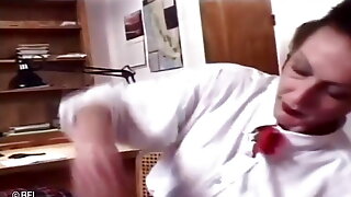 Kristie Myst, Bare Ass Spanking, Principal Spanking