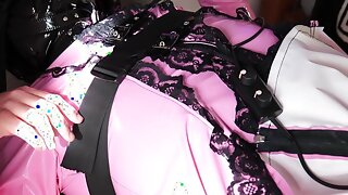 Cum Eating Femdom Sissy