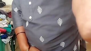 Swetha tamil wife playing boobs clip in nipples