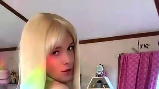 Cute Femboy Cumming