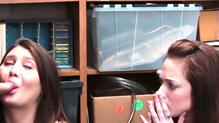 Shoplifter Threesome