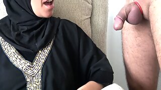 Horny Pakistani Boy Came Over For A Real Arab Handjob