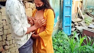 Stepsister Went To The Field To Get Vegetables And Had Sex With Her Stepbrother There Outdoor Sex Hindi