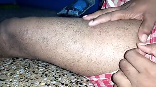 Desi dude gaana ke saath masterbate with bhabhi