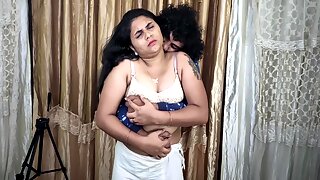 Under Skirt And Bra Hot Romance With Bra Removal And Hot Boobs Suck Press Romance Of Vaishnavy And Sharun Raj, Mallu Hot Couple