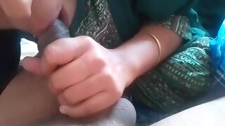 Malayalee Ashwati Pleasures Him By Putting Her Friends Cock In Her Mouth