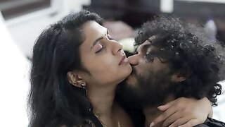 Vaishnavy hot sexy black net and red bikkini sex with Sharun Raj, Mallu couple hot sex in bikkini, Mallu couple ass lick in net