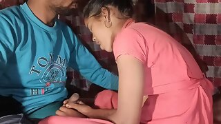 Indian deshi village little 18+ stepsister hard fucking