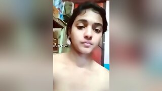 Today Exclusive-horny Desi Girl Shows Her Pussy