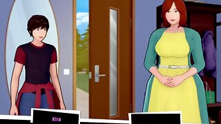 Stepmom Cartoon, Hentai, Stepmom In Shower, Anime, Solo