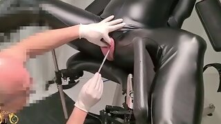 Gynostuhl Bdsm, Cateter, Gyno Latex, Katheter Bdsm