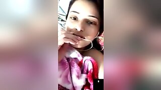 Cute Desi Chick Shows Her Boobs And Masturbating 5