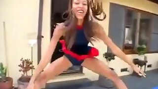 黑, 瘦小, 拉拉队