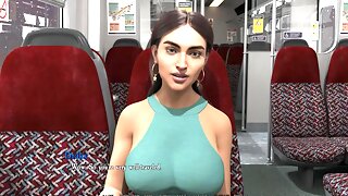 Bare Witness The Hot Indian Desi Girl From The Train Ep 1