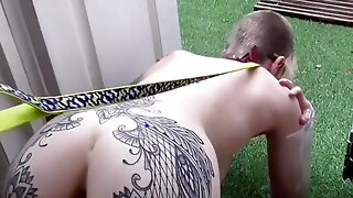 Leashed Doggy