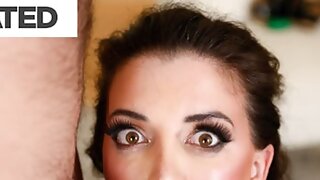 Upside Down Throat Fuck, Sloppy Sucking, Upside Handjob, Elizabeth