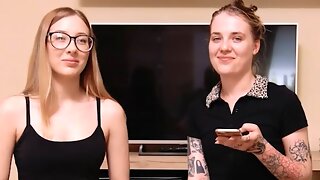 Strip, Lesbische Verführung, Spiele, Lesben, Spielzeug