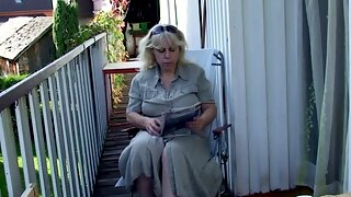 Mature Blowjob Outside