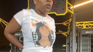 Black Saggy Tits Solo