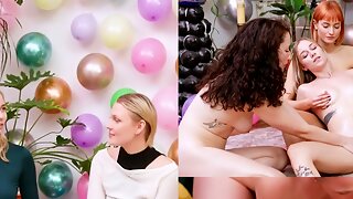 Lesbian Pussy Eating Circle