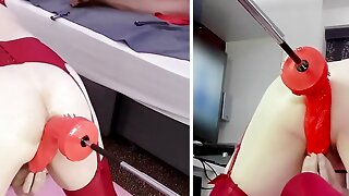 Mature Dildo Machine