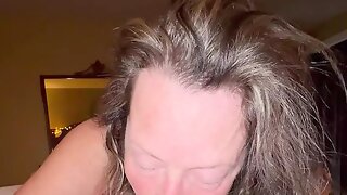 Mature Sucking Cock