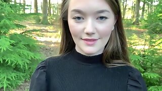 Avsugning, Utomhus, Britt, 18, Kompilering, Svälja