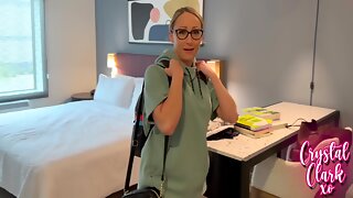 Crystal Clark Visit College