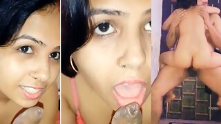 Latika Sucking and Jumping Big Black Cock