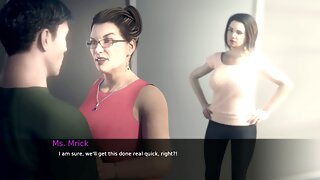 Seductive 3D fantasy with a ghostly twist - Episode 5: Ms. Mricks attempt at seduction