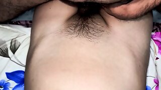 Intense close-up of a pink pussy, fiery Indian beauty