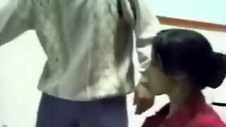 Desi office workers from India engage in hot office sex action