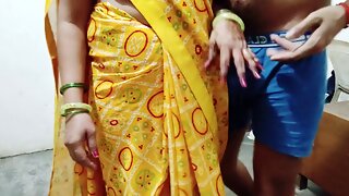 Indian wife gets fucked while cuckold watches