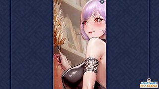 Gemologist Eimi enjoys a fingerblasting in EP2 - King of kinks