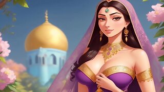 Indian stepmom in 3D hentai gets seduced and pleasured by hot young girls
