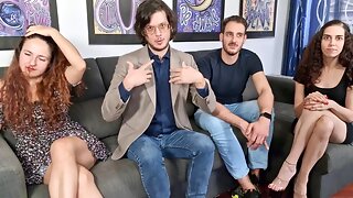 First Time Threesome Homemade