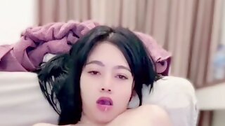 Nympho masturbates solo until shes weak in incredible solo drizzle video