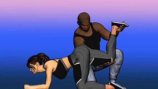 Hot wife-sharing scenario where a cuckold watches as a muscular man pleasures his Indian Desi wife