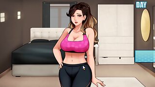 Busty brunette LoveSkySan enjoys naughty night after palace chores - Part 25
