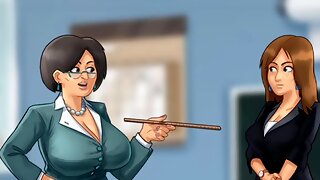 Summer Saga Episode 7 - The naughty French MILF teacher